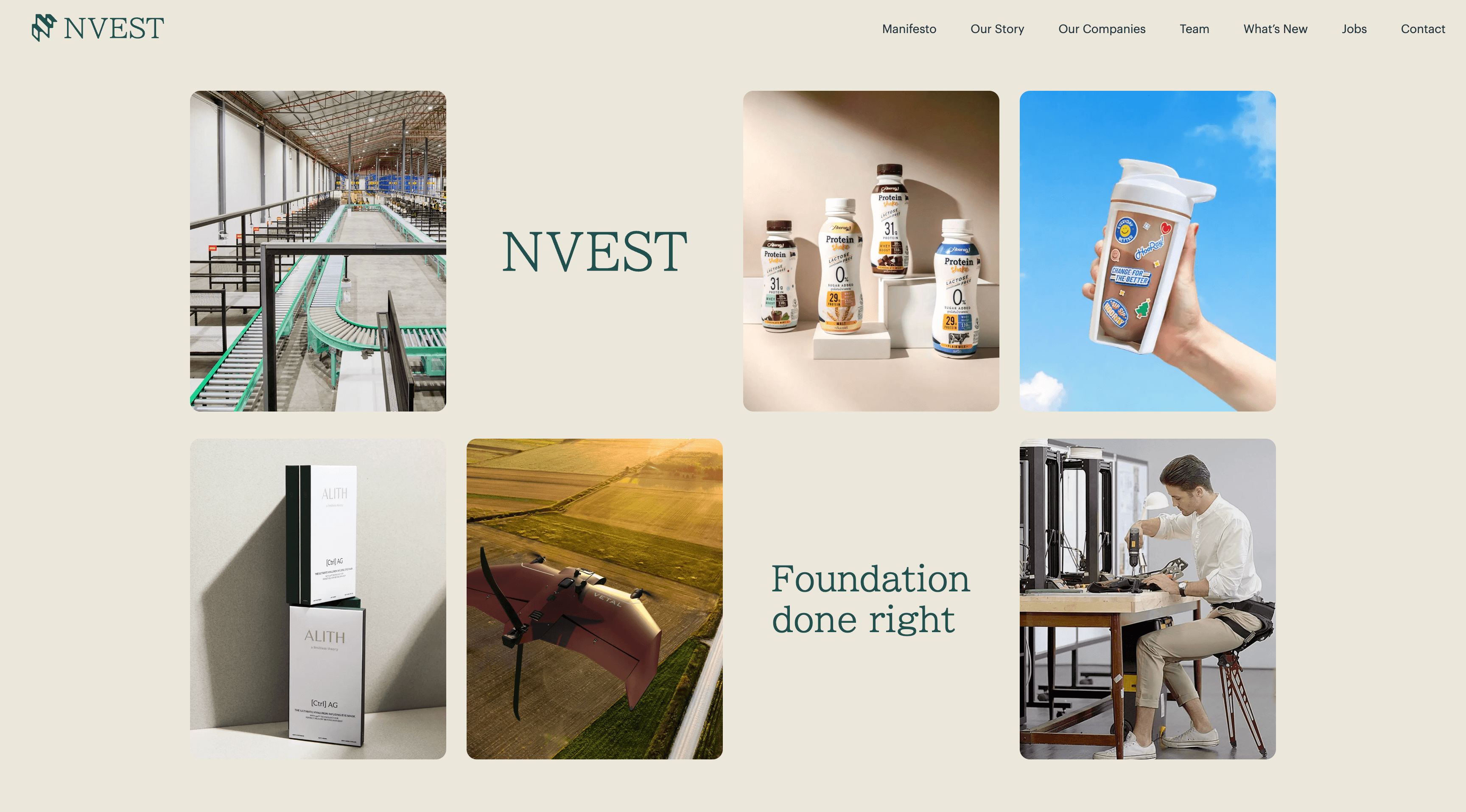 Screenshot of Nvest Venture
